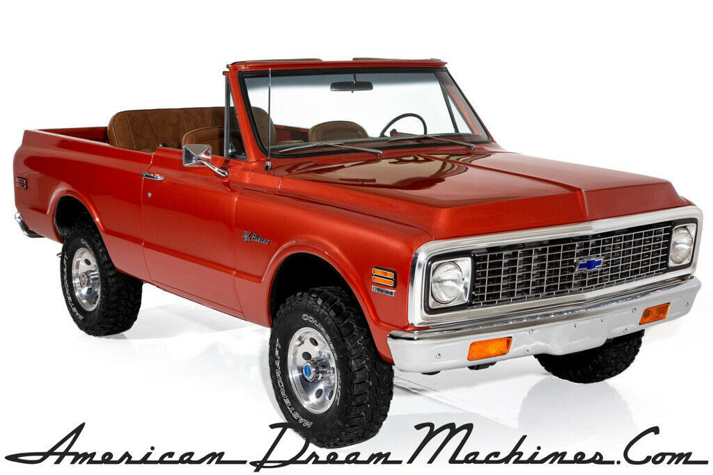 1972 Red Chevrolet Blazer SUV