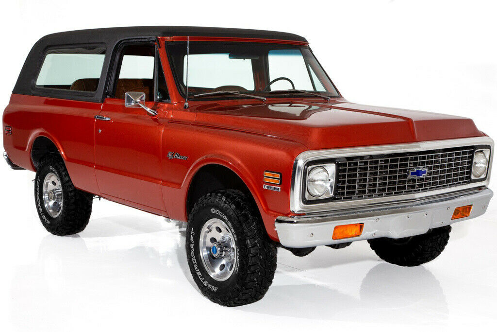 1972 Red Chevrolet Blazer SUV