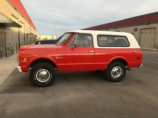 1972 Orange Chevrolet Blazer
