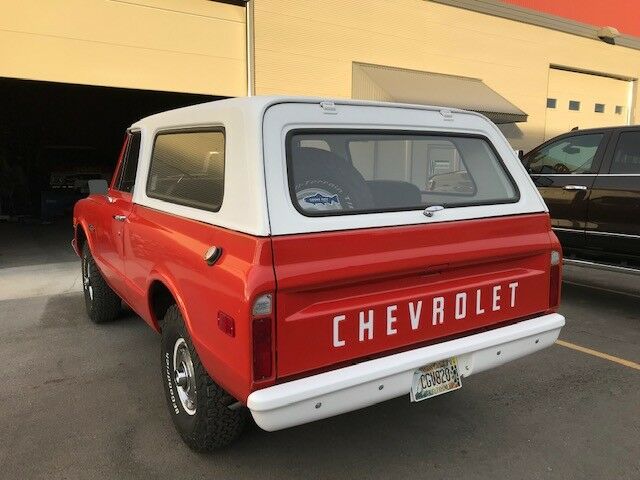 1972 Orange Chevrolet Blazer
