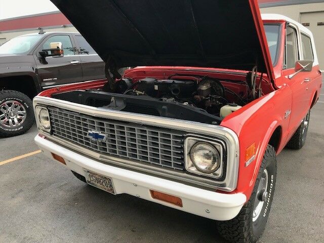 1972 Orange Chevrolet Blazer