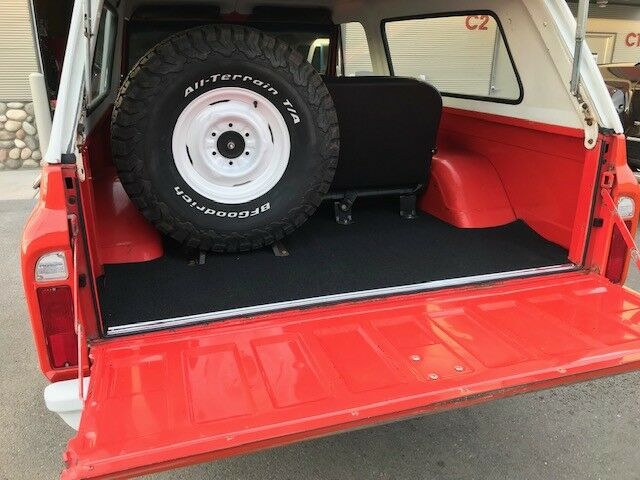 1972 Orange Chevrolet Blazer