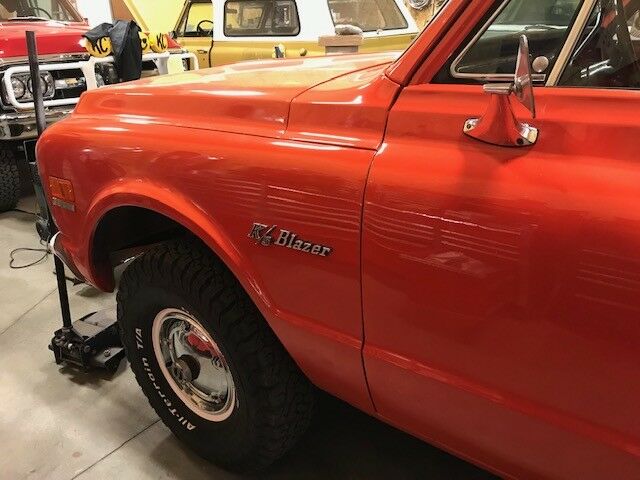 1972 Orange Chevrolet Blazer