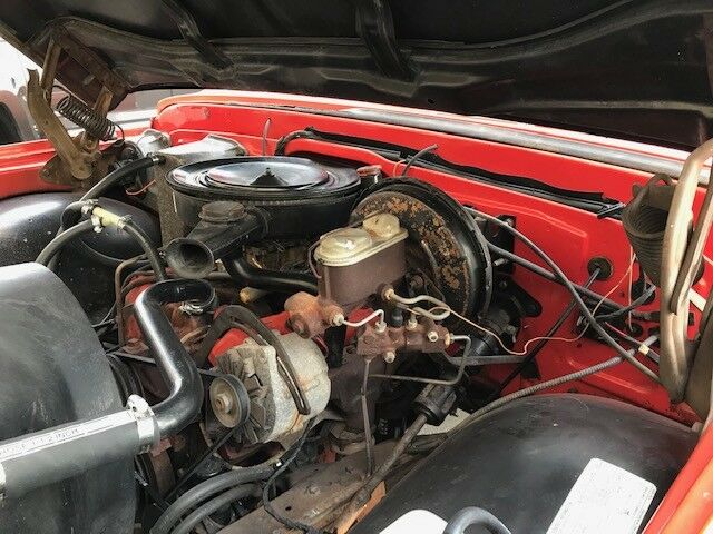 1972 Orange Chevrolet Blazer