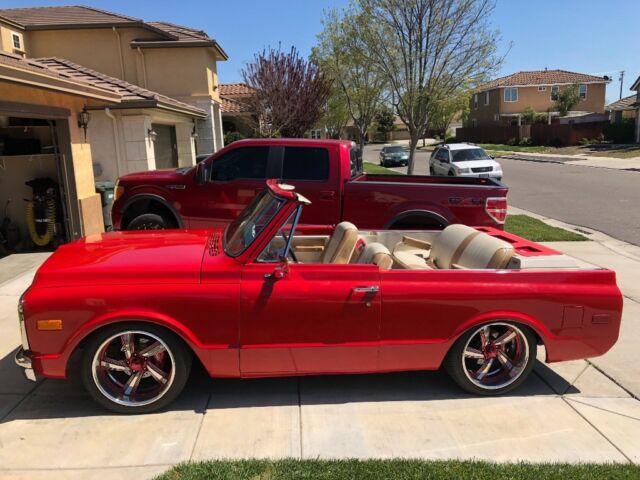 1972 Red Chevrolet Blazer