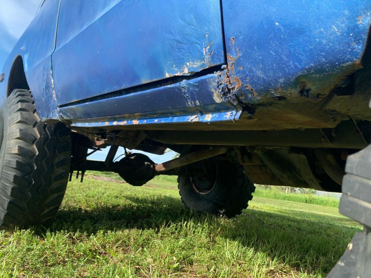 1972 Blue Chevrolet Blazer SUV