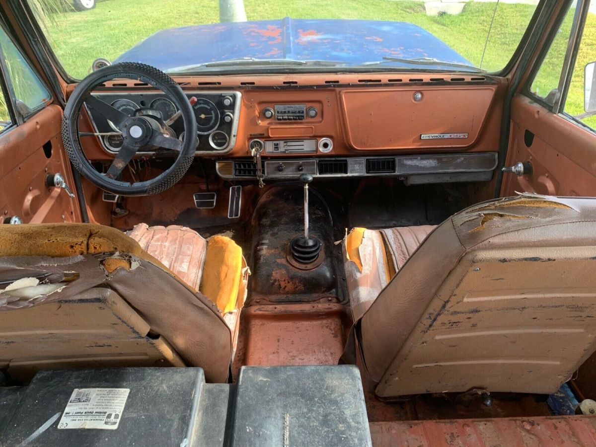 1972 Blue Chevrolet Blazer SUV