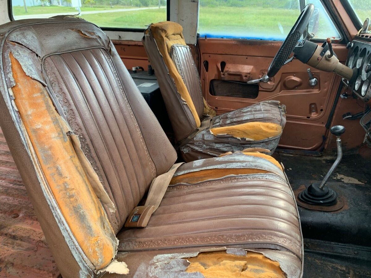 1972 Blue Chevrolet Blazer SUV