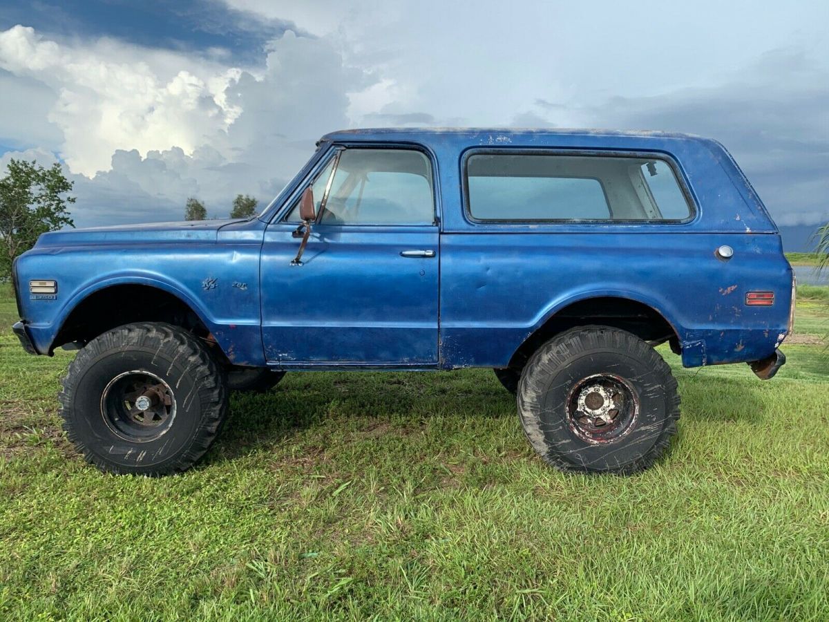 1972 Blue Chevrolet Blazer SUV