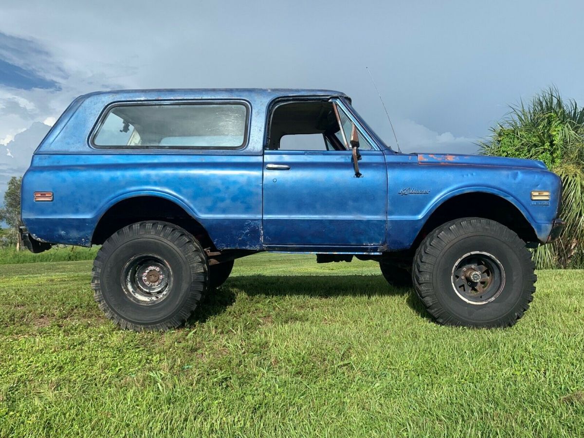 1972 Blue Chevrolet Blazer SUV