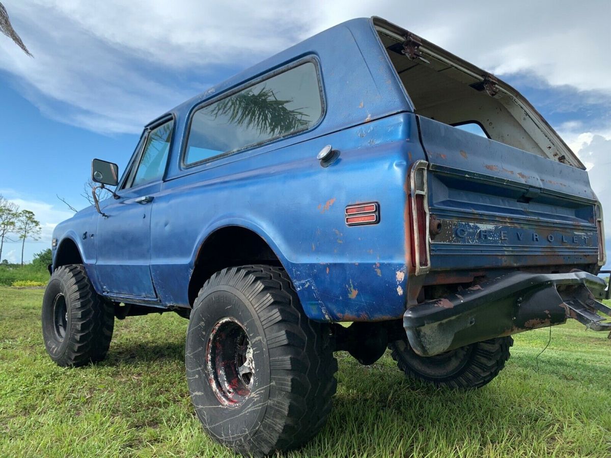 1972 Blue Chevrolet Blazer SUV