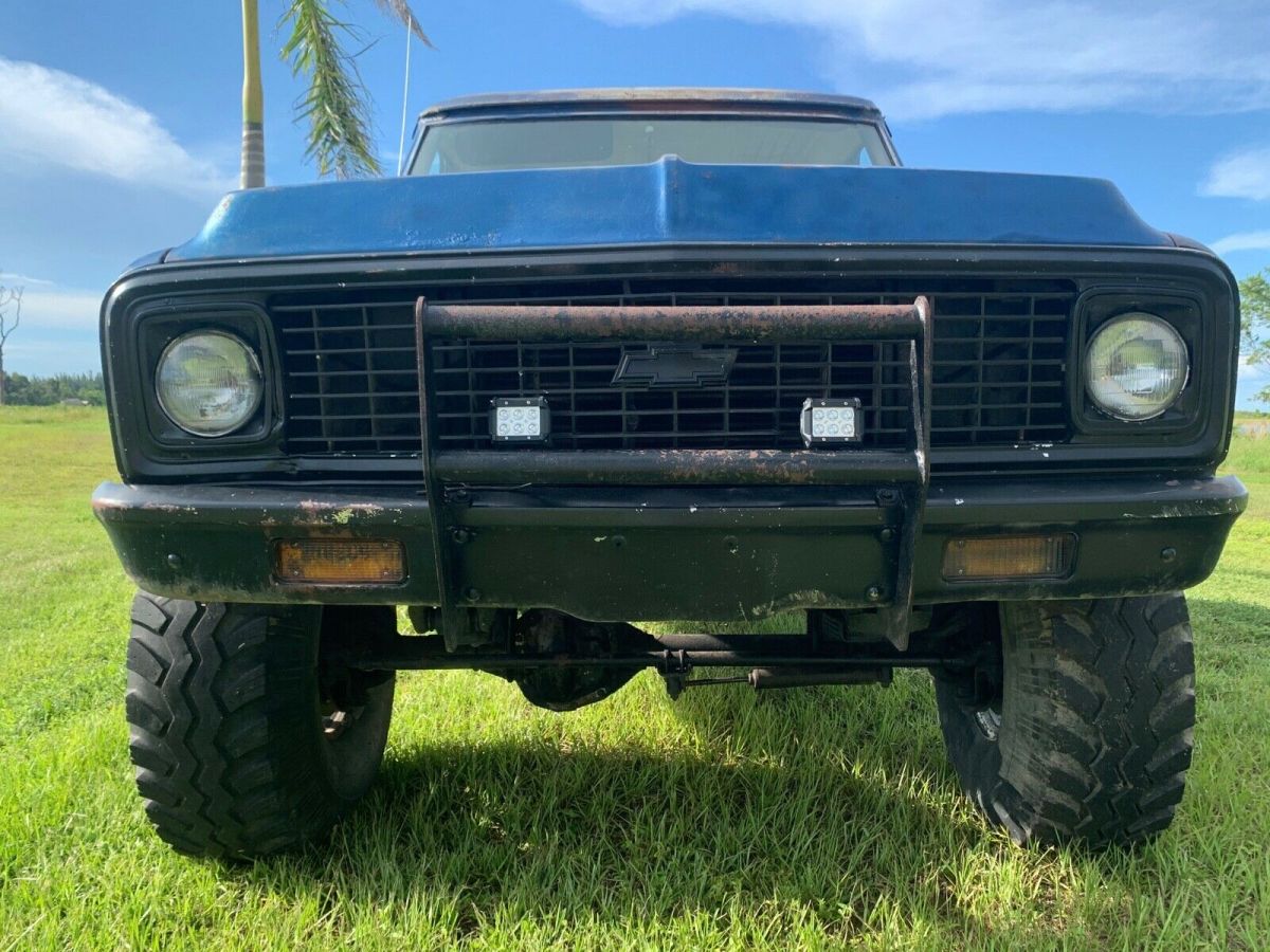 1972 Blue Chevrolet Blazer SUV