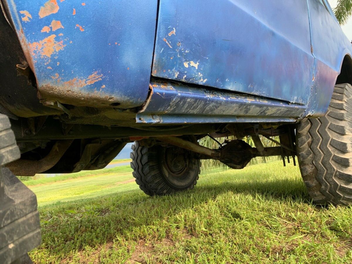 1972 Blue Chevrolet Blazer SUV