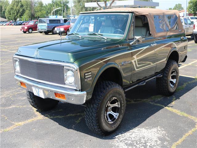 1972 Green Chevrolet Blazer