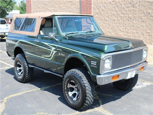 1972 Green Chevrolet Blazer