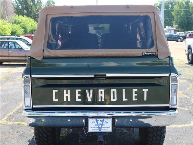 1972 Green Chevrolet Blazer