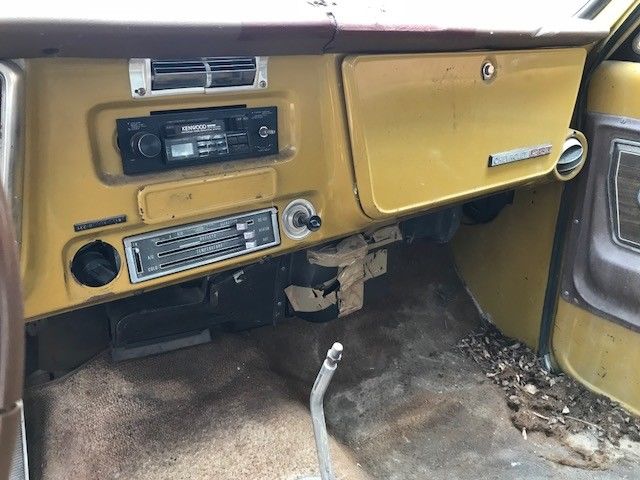 1972 Ochre Chevrolet Blazer SUV