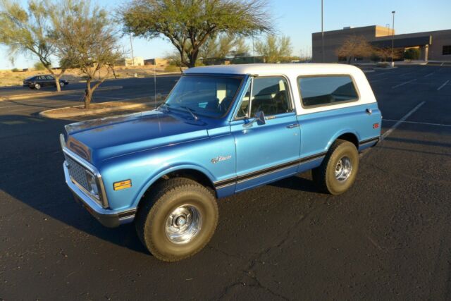 1972 Blue Chevrolet Blazer K5 CST 4 X 4