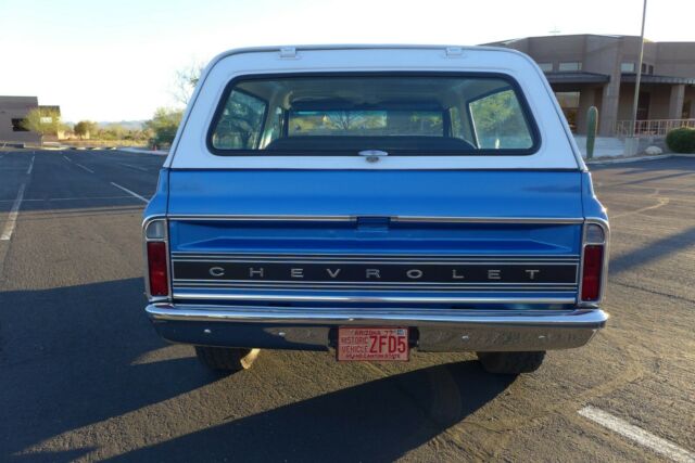 1972 Blue Chevrolet Blazer K5 CST 4 X 4