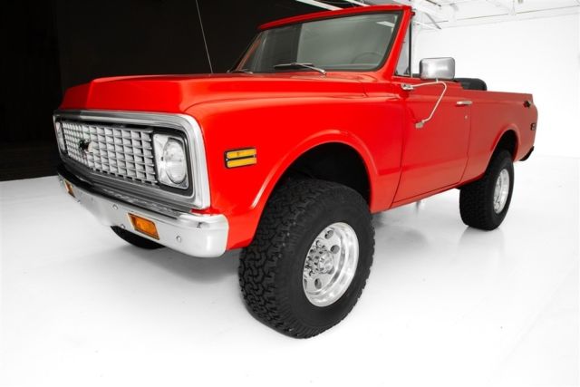 1972 Red Chevrolet Blazer SUV