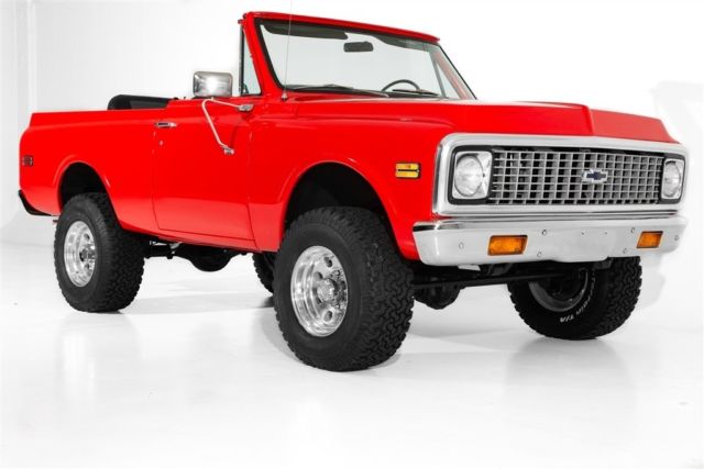 1972 Red Chevrolet Blazer SUV