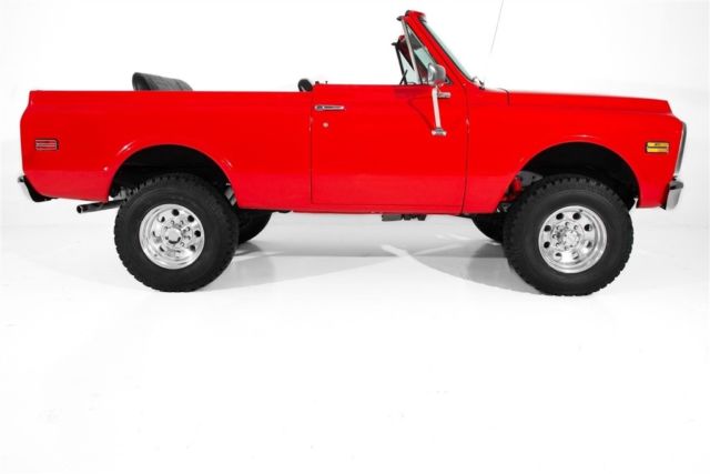 1972 Red Chevrolet Blazer SUV