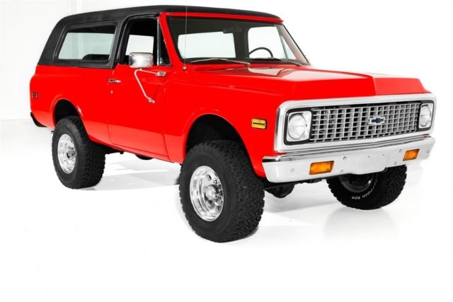 1972 Red Chevrolet Blazer SUV