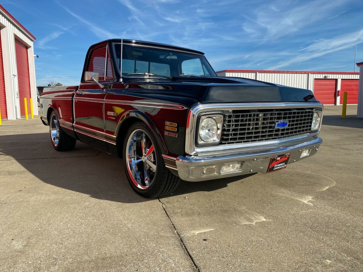 1972 Black Chevrolet C-10 Standard Cab Pickup