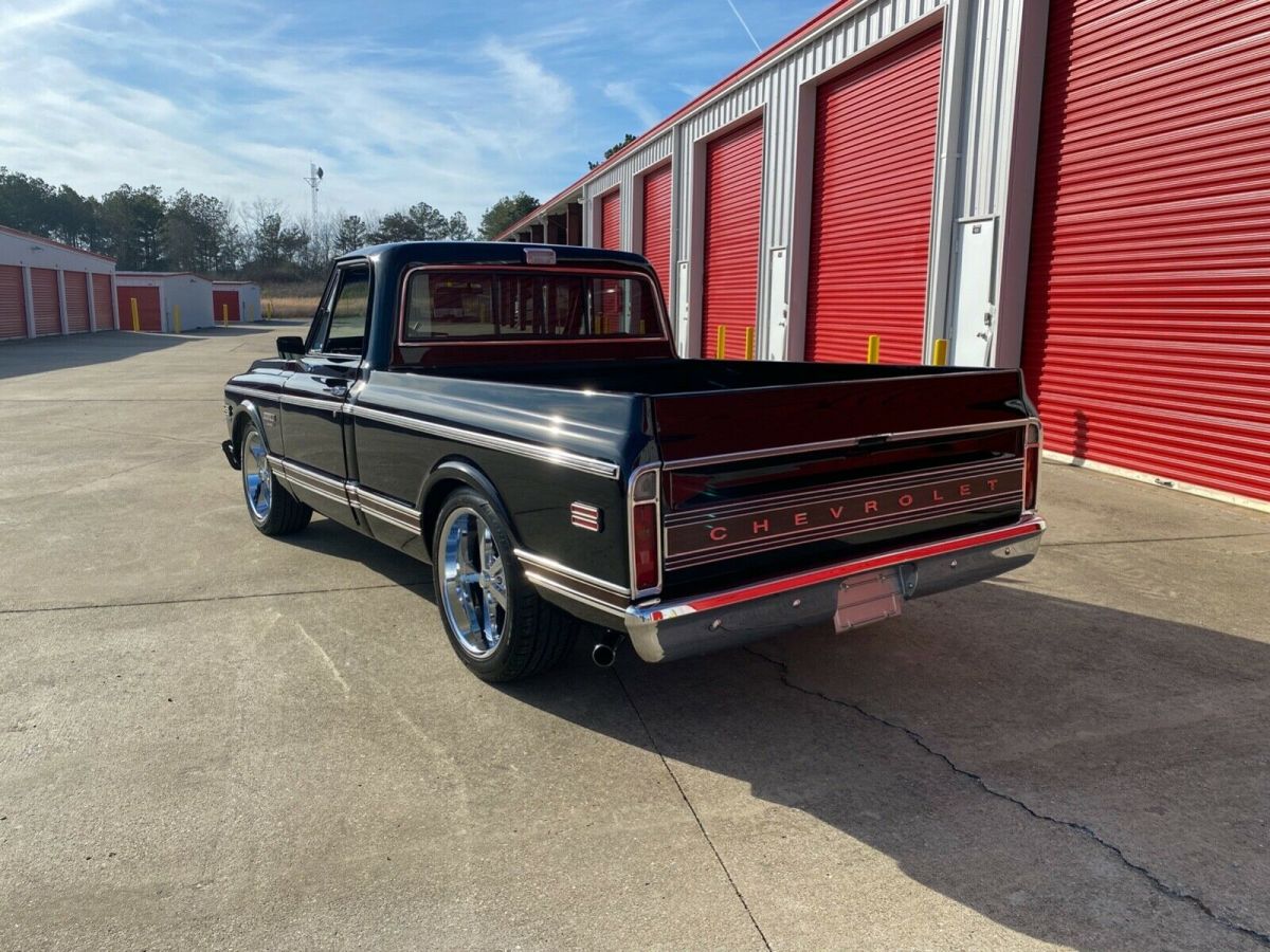 1972 Black Chevrolet C-10 Standard Cab Pickup