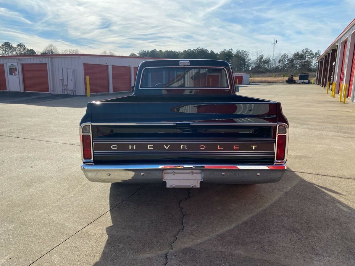 1972 Black Chevrolet C-10 Standard Cab Pickup