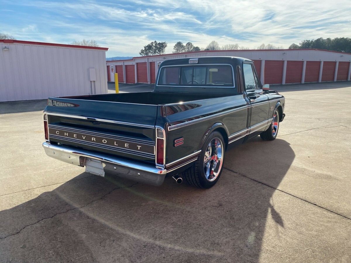 1972 Black Chevrolet C-10 Standard Cab Pickup