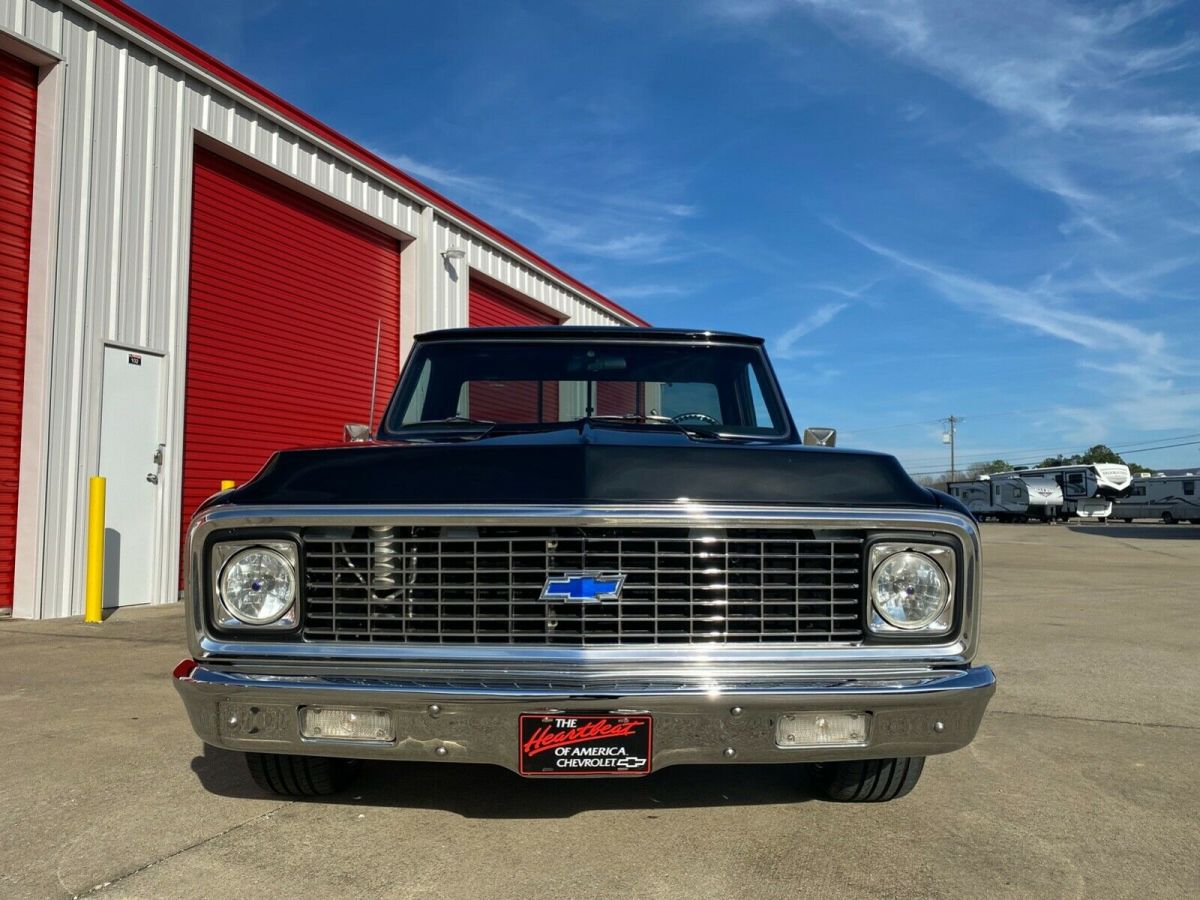 1972 Black Chevrolet C-10 Standard Cab Pickup