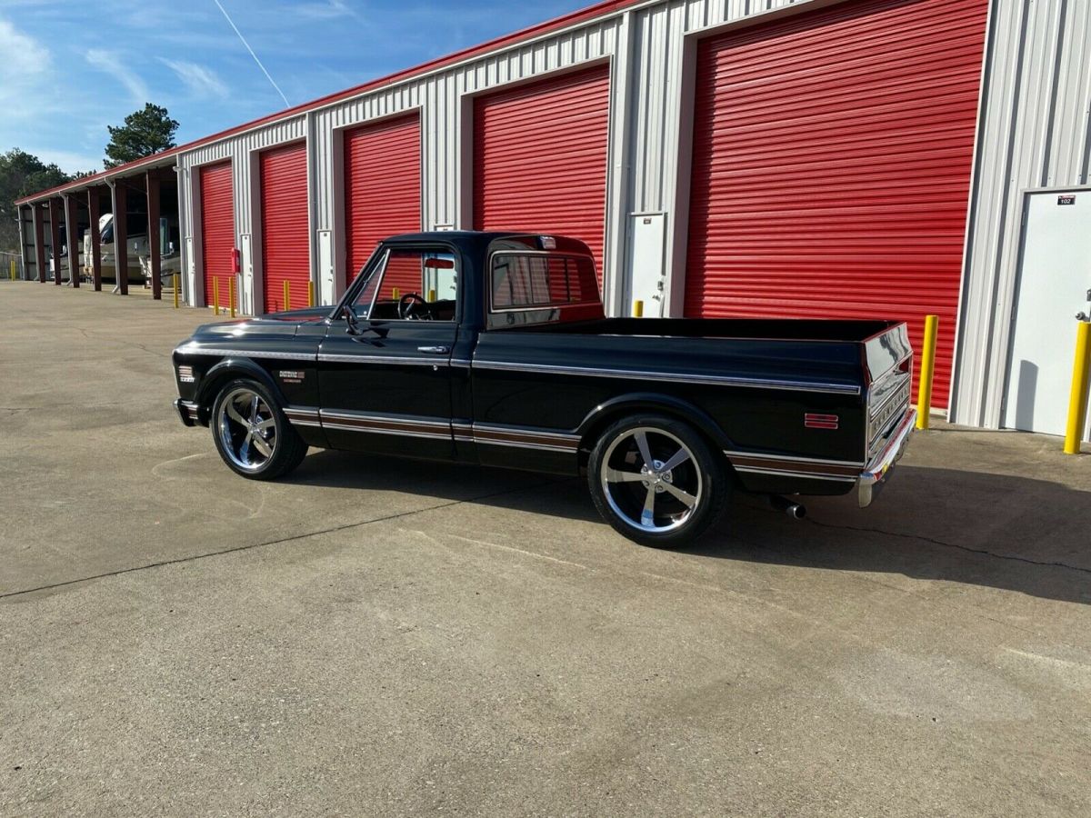 1972 Black Chevrolet C-10 Standard Cab Pickup