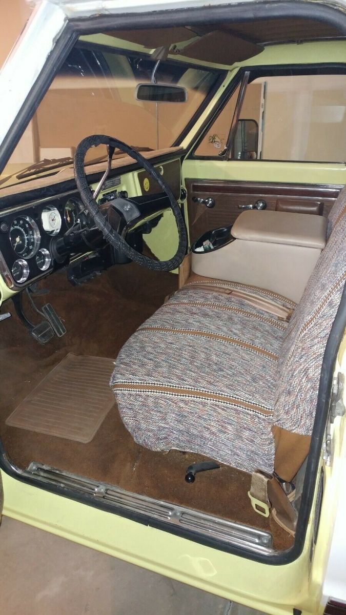 1972 Red & White Chevrolet C-10 Regular  Cab Pickup