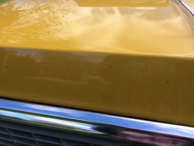 1972 Yellow (Ochra) and White Chevrolet C-10 Regular cab