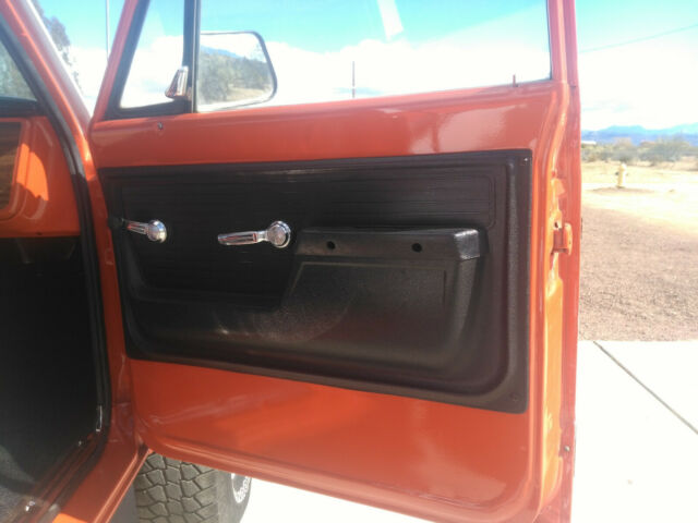 1972 Orange Chevrolet C/K Pickup 1500 Standard Cab Pickup