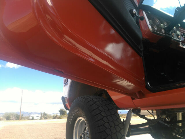 1972 Orange Chevrolet C/K Pickup 1500 Standard Cab Pickup