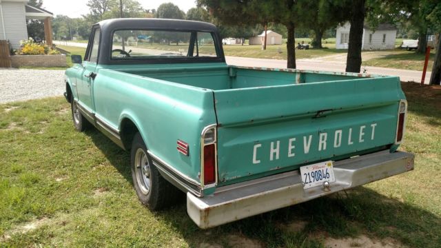 1972 Green Chevrolet C-10
