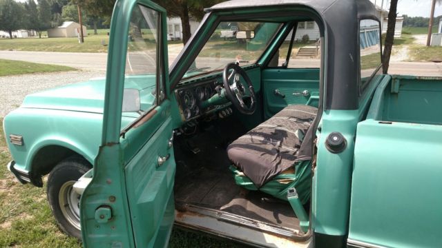 1972 Green Chevrolet C-10