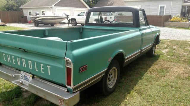1972 Green Chevrolet C-10