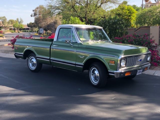 1972 Med. Olive Chevrolet C-10 Pickup