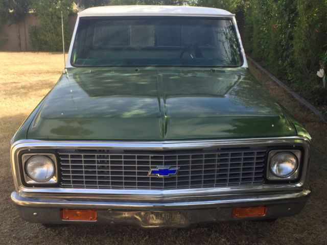 1972 Med. Olive Chevrolet C-10 Pickup