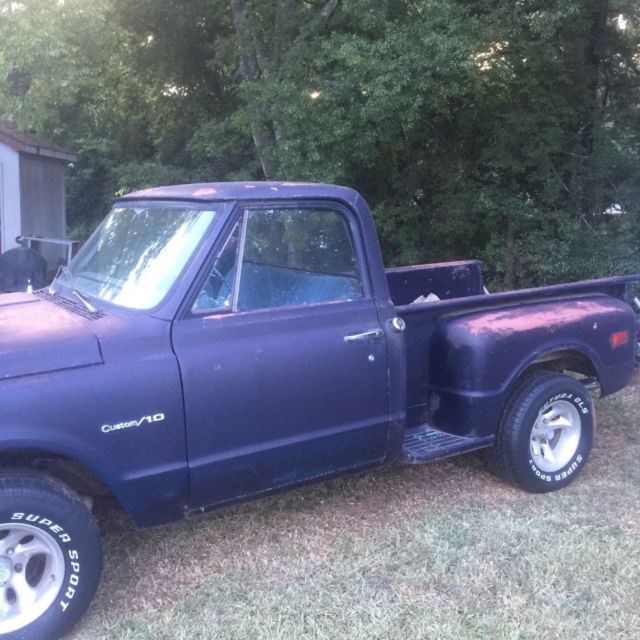 1972 Blue Chevrolet C-10