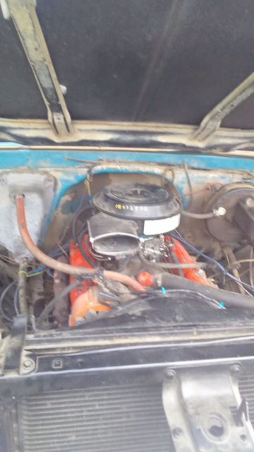 1972 Blue/White Chevrolet C-10