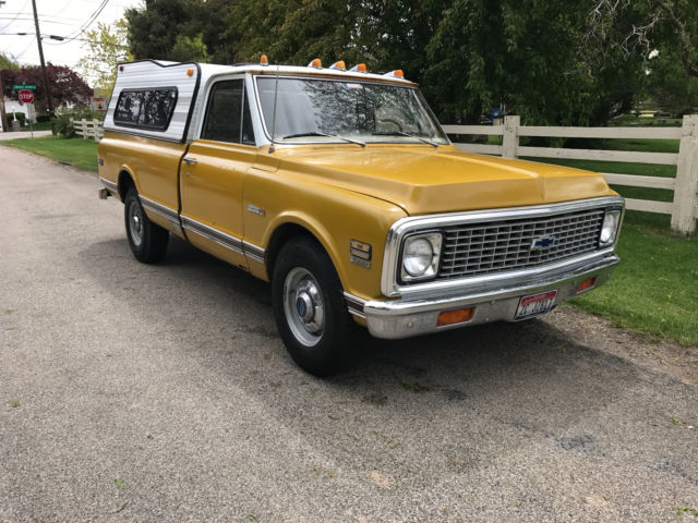 1972 Yellow Chevrolet Other Pickups Truck