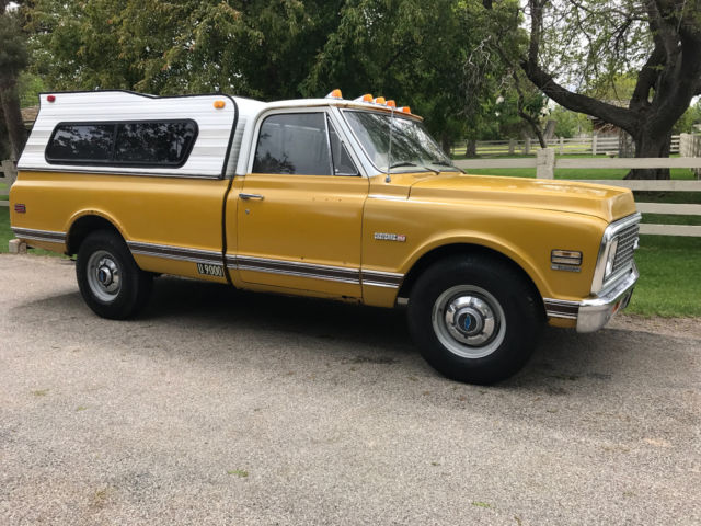 1972 Yellow Chevrolet Other Pickups Truck