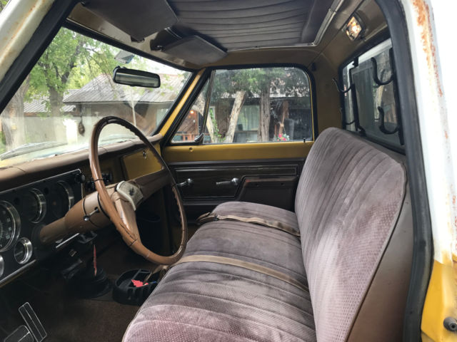 1972 Yellow Chevrolet Other Pickups Truck