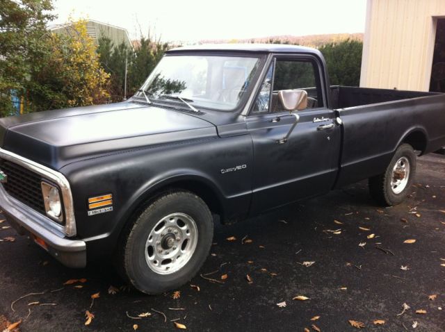 1972 Black Chevrolet C-10 Standard Cab Pickup