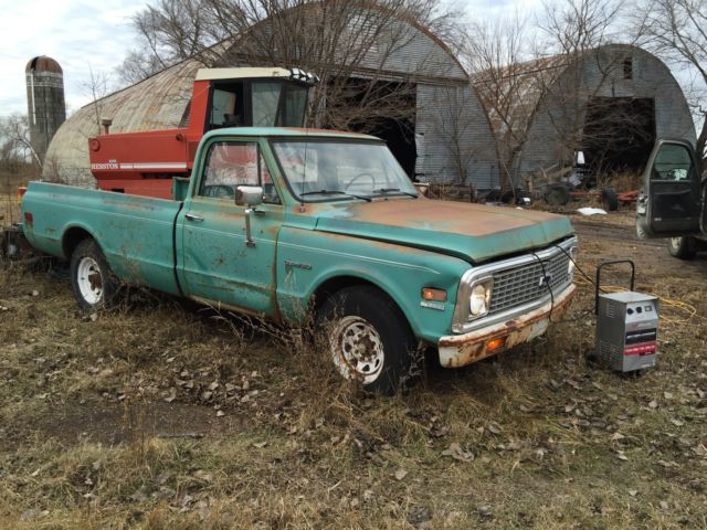 1972 Green Chevrolet Other Pickups Standard Cab Pickup