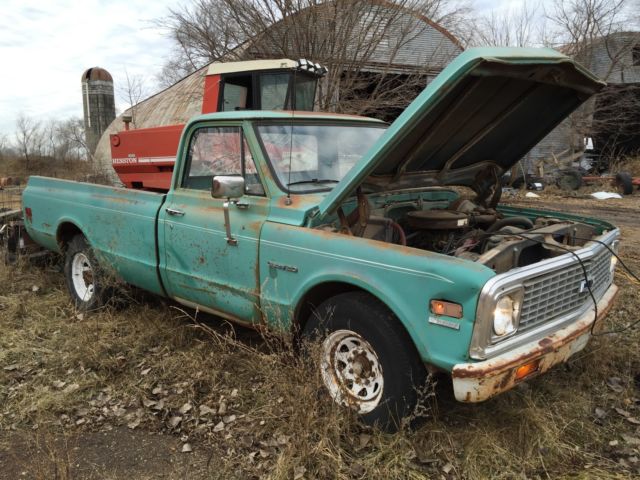 1972 Green Chevrolet Other Pickups Standard Cab Pickup